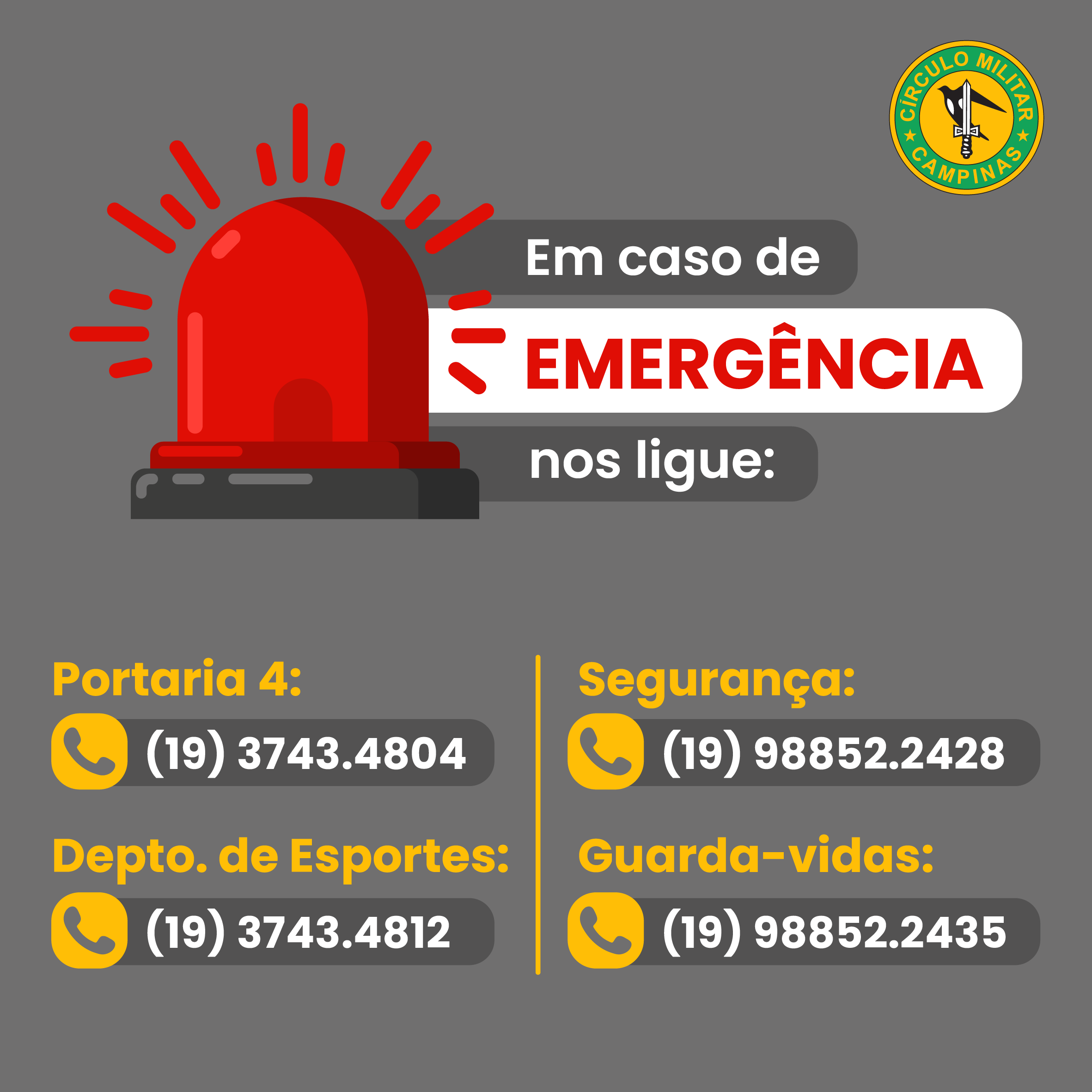 Círculo Militar de Campinas - CNPJ 46.096.012/0001-62