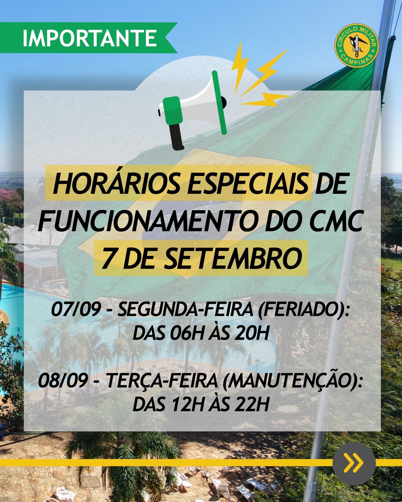 Círculo Militar de Campinas - CNPJ 46.096.012/0001-62
