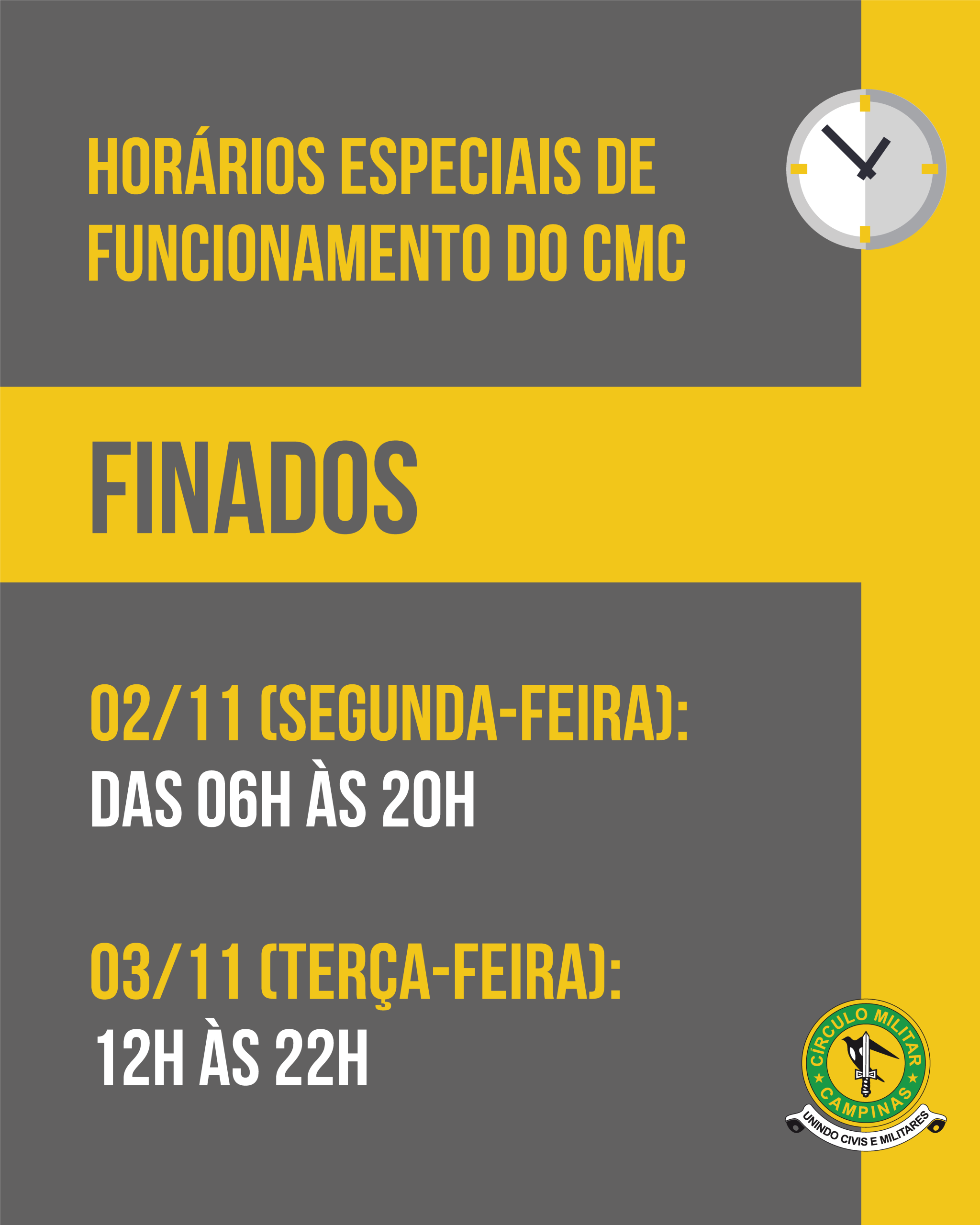 Círculo Militar de Campinas - CNPJ 46.096.012/0001-62